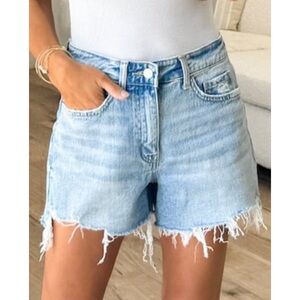 NWT Vervet Talulah Blair Cut Off Denim Shorts XS (Agolde lookalike)